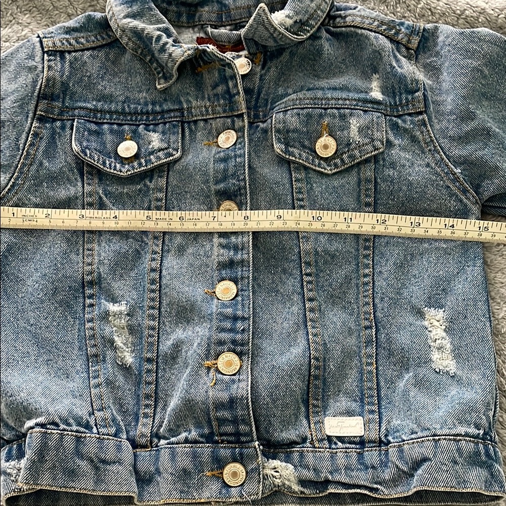 Distressed Jean Jacket - Picture 7 of 7